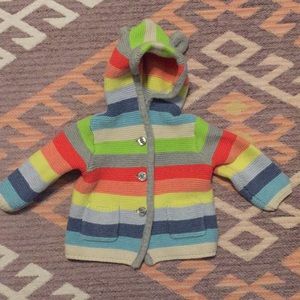 Baby Gap knitted stripe sweater size 3-6months